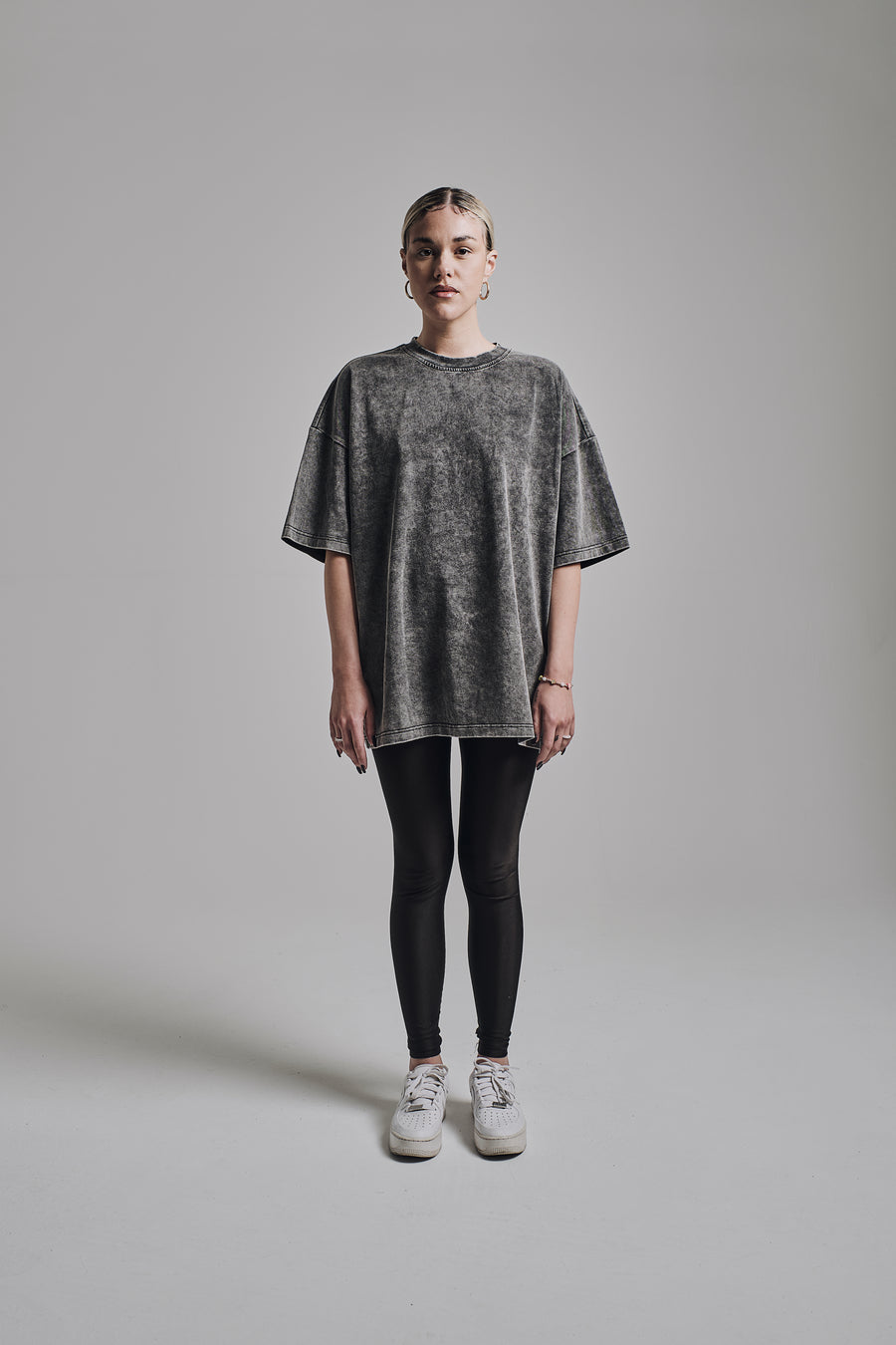 T-Shirt washed grey