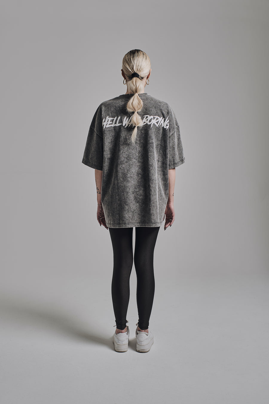 T-Shirt washed grey