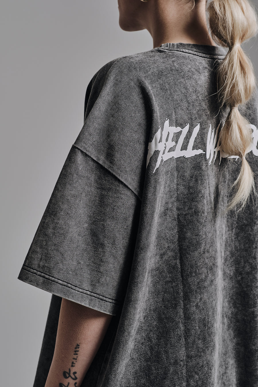 T-Shirt washed grey